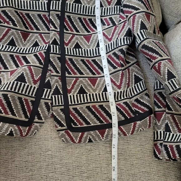 Tahari Tweed Jacket Blazer Size 8 Women Multicolor - Picture 4 of 7